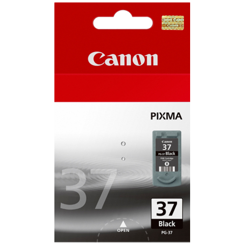Canon PG-37 Black Ink Cartridge Genuine