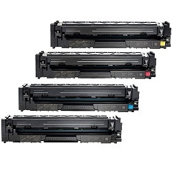 5 Pack HP Compatible 206A Toner Cartridges (W2110A-13A)