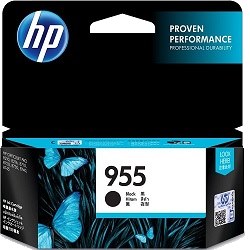 HP 955 Black Genuine Ink Cartridge (L0S60AA)