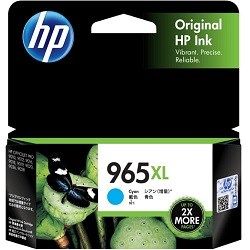 HP 965XL Cyan High Yield Genuine Ink Cartridge (3JA81AA)