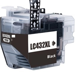 Brother Compatible LC432XLBK Black High Yield Ink Cartridge