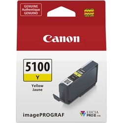 Canon PFI-5100Y Yellow Genuine Ink Cartridge