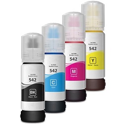 5 Pack Epson Compatible T542 Ink Bottles