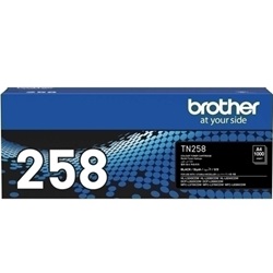 Brother TN258BK Black Genuine Toner Cartridge