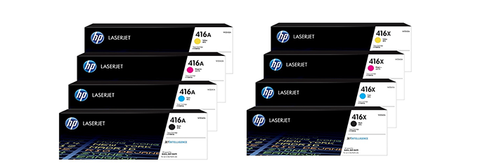 M454nw 416A 416X toner cartridges