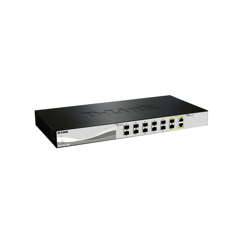 D-Link 12-Port 10 Gigabit Smart Managed Switch with 2 10GBase-T Combo Ports