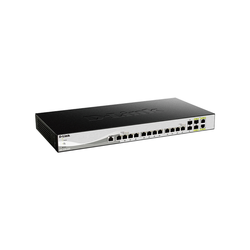 D-Link 16-Port 10 Gigabit Smart Managed Switch with 4 SFP+ (2 Combo) ports