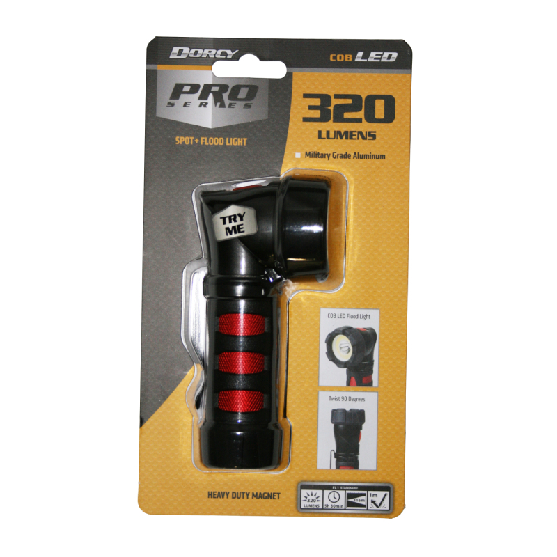 Dorcy 320 Lumen Multi Flashlight 3AAA