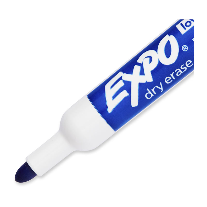 Expo Whiteboard Marker Bullet Tip Blue Box Of Ink Depot