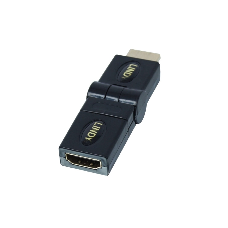 Lindy 360 Degree HDMI Male to Female Adapter