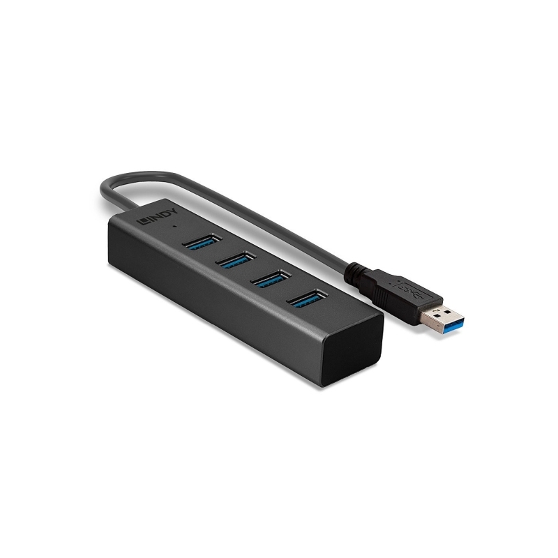 Lindy USB-A 3.0 with 4 Port Hub