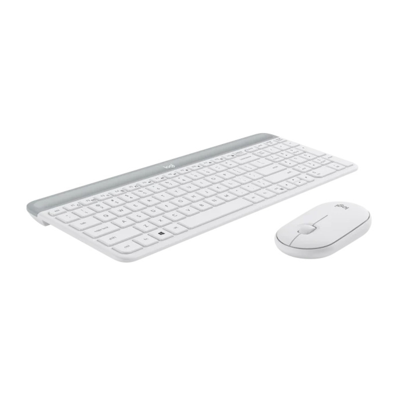 Logitech MK470 Slim Wireless Keyboard & Mouse Combo - Off-White