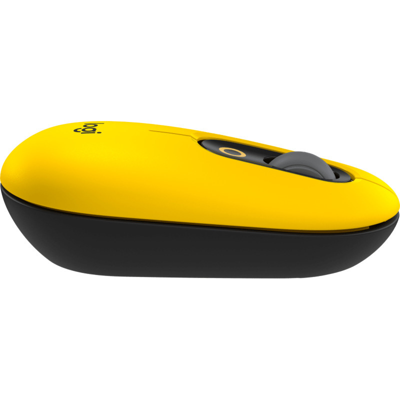 Logitech POP Wireless Mouse with Emoji Button Function - Blast Yellow