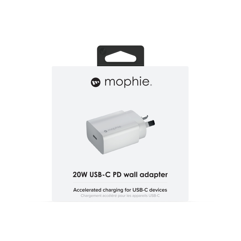 mophie 20W USB-C PD Wall Adapter