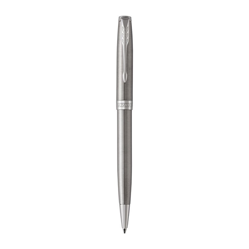 Parker Sonnet Stainless Steel Chrome Trim Ballpoint Pen