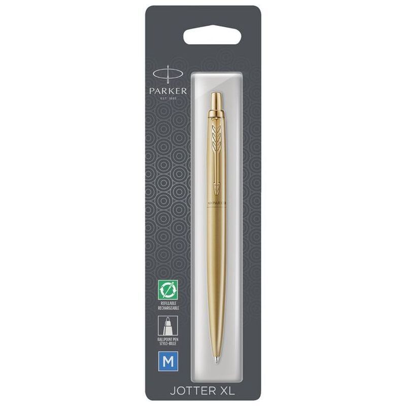 Parker Jotter XL Mono Ballpoint Pen Gold Blister Pack