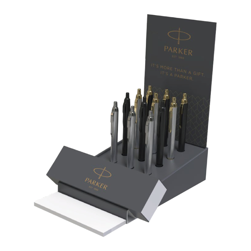 Parker 12 IM Premium & Jotter XL Ballpoint Pens with Refills & CDU