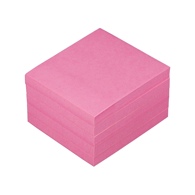 Post-It Super Sticky Notes Pink 76 x 76mm 5-Pack