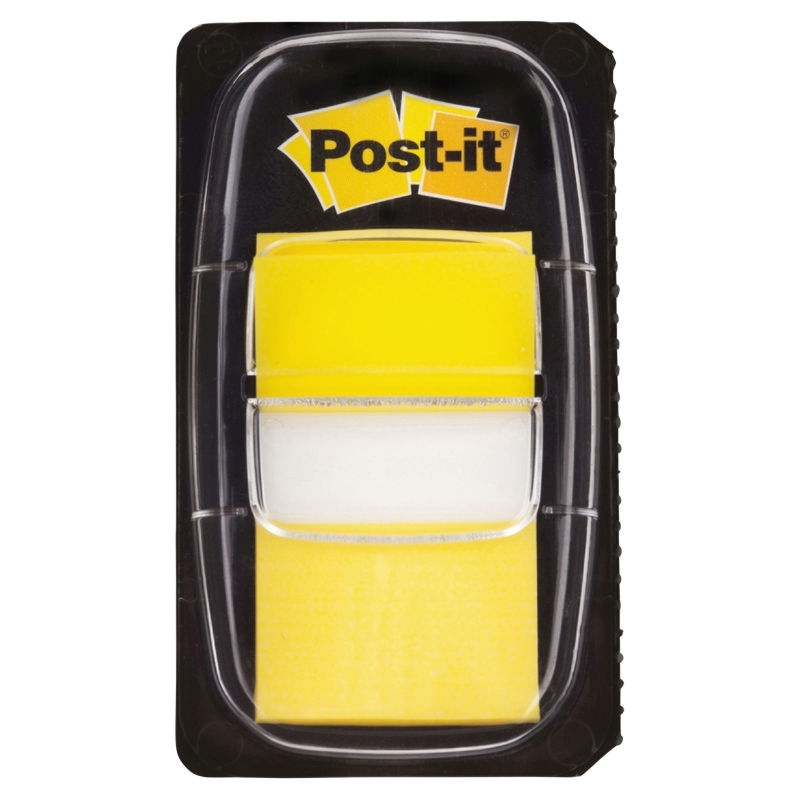 Post-It Flags Yellow 25 x 43mm 2-Pack - Box of 6