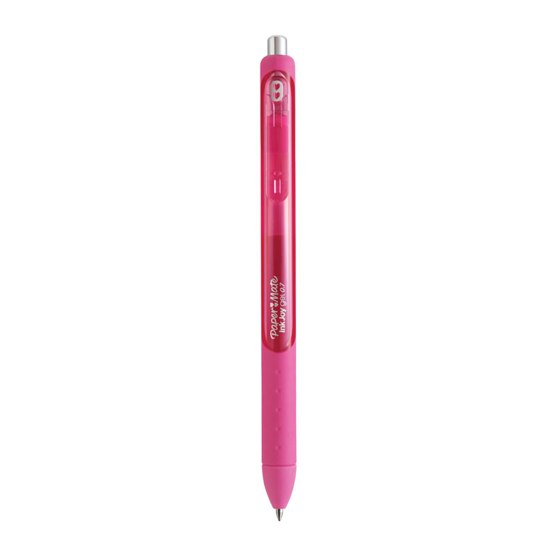 Paper Mate Inkjoy Retractable Gel Pen Pink - Box of 12