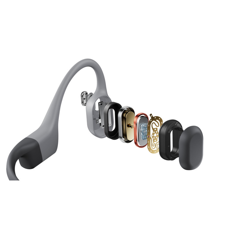 Shokz OpenSwim Pro Bone Conduction Wireless Headphones - Grey