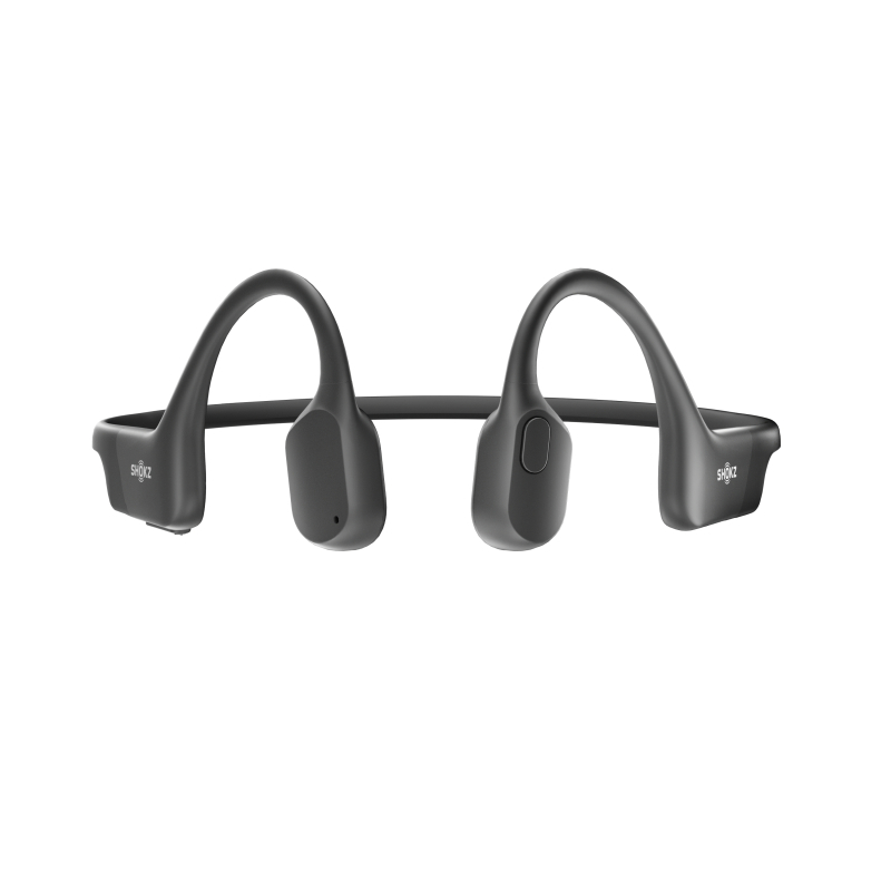 Shokz OpenRun Bone Conduction Sports Headphones - Black