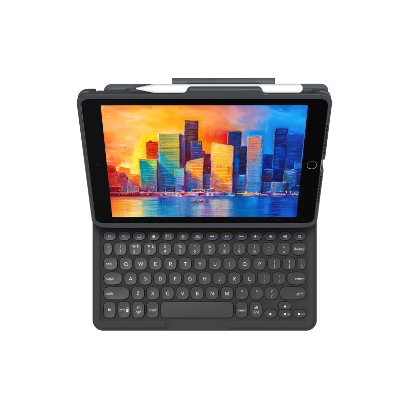 ZAGG Pro Keys Wireless Keyboard & Detachable Case for IPad 10.2 - 7th / 8th Gen