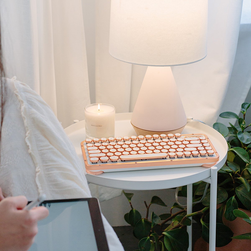 Azio Wireless Compact Keyboard - Posh