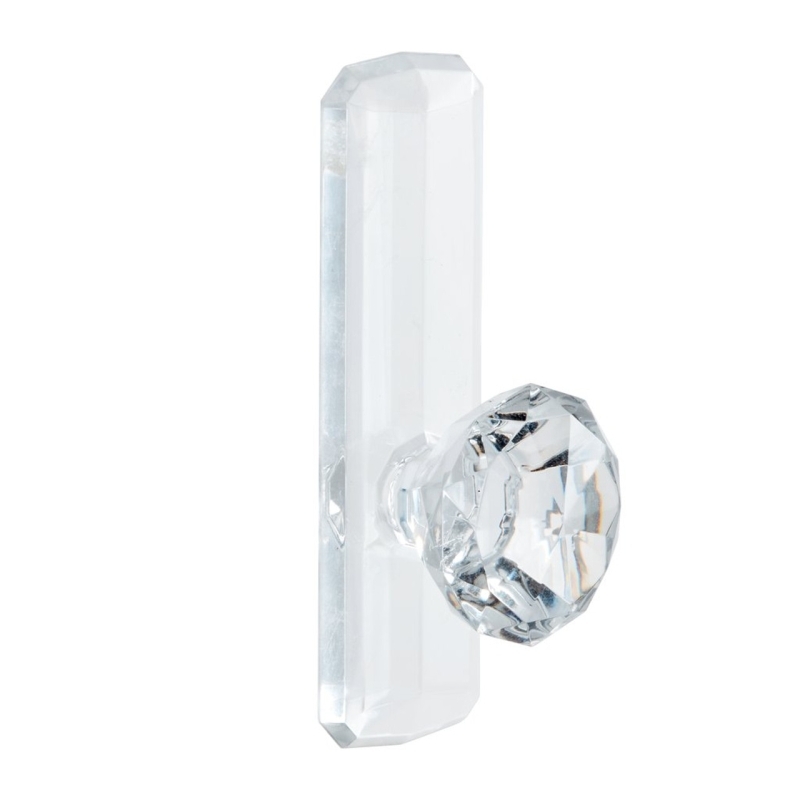 Command 17096CLR-ES Clear Large Crystal Hook - Box of 4