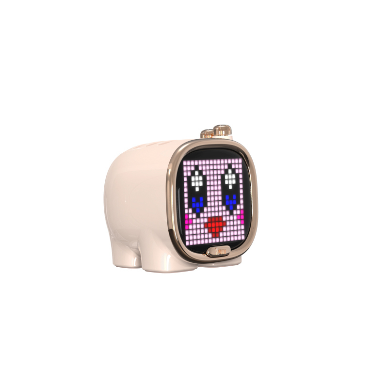 Divoom Zooe Mini Art Display Bluetooth Speaker - Pink