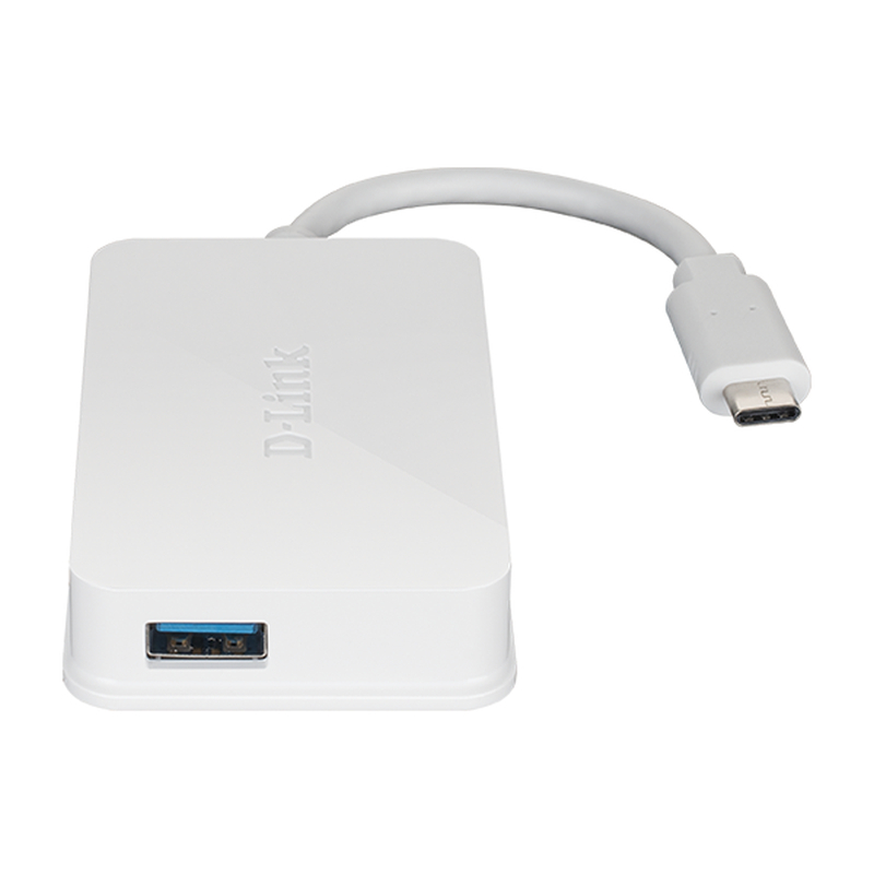 D-Link USB-C to 4-Port USB 3.0 Hub