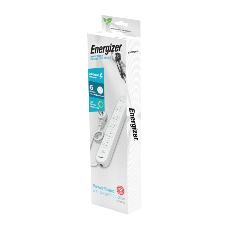 Energizer 6-Port Surge