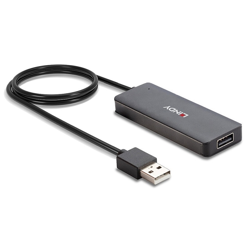 Lindy 4 Port USB-A 2.0 Hub