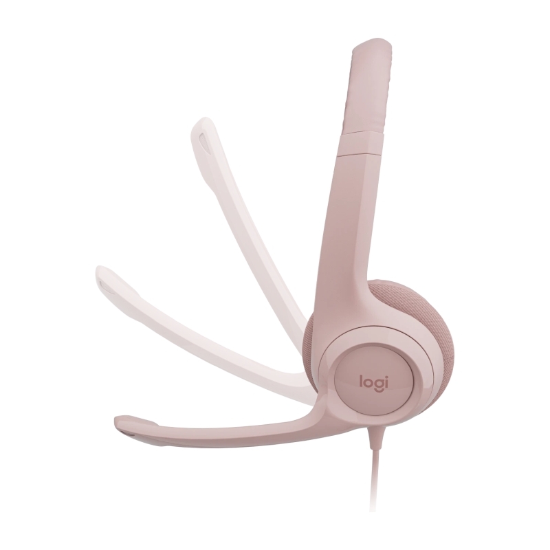 Logitech H390 Wired USB Headset - Rose