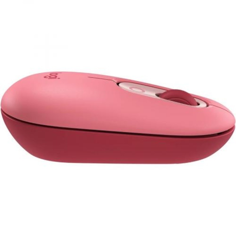 Logitech POP Wireless Mouse with Emoji Button Function - Heartbreaker Rose