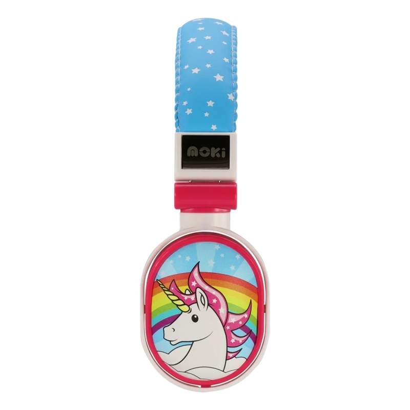 Moki Poppers Wired AUX Headphones - Unicorn