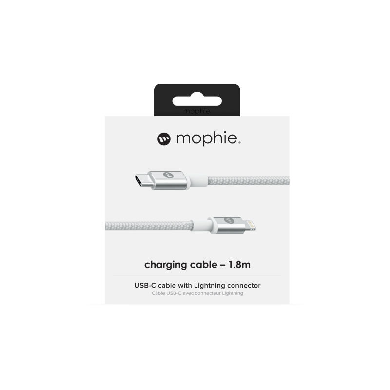 mophie USB-C to Lightning Cable 1.8m - Black