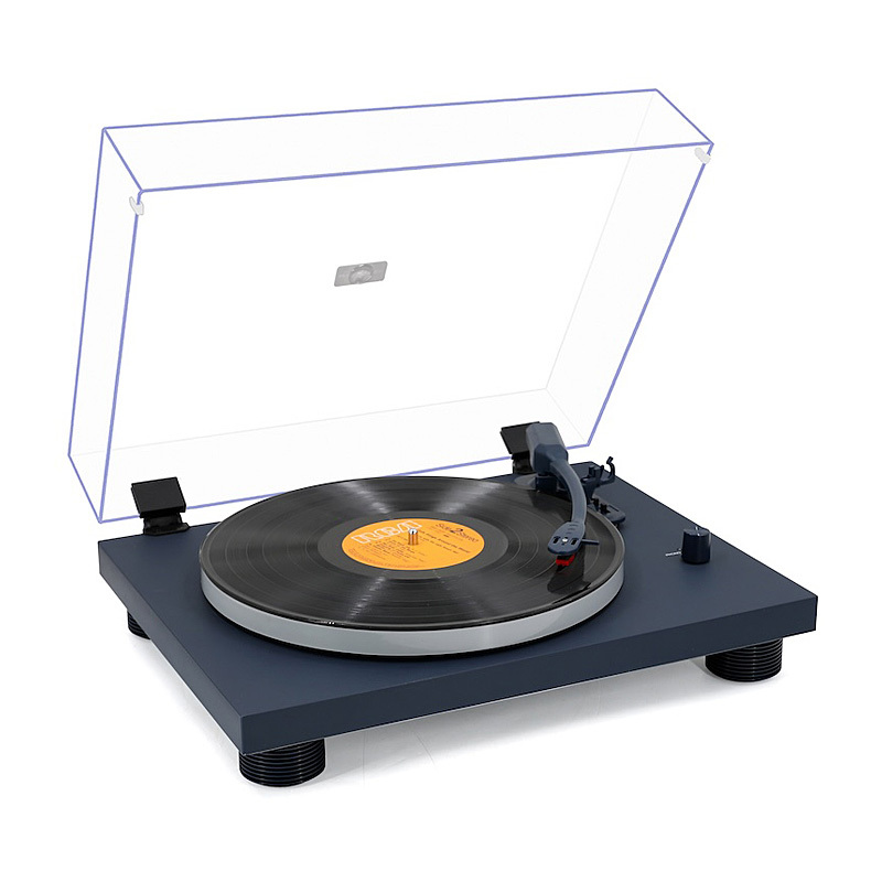 Monster Vinyl Turntable - Navy Blue