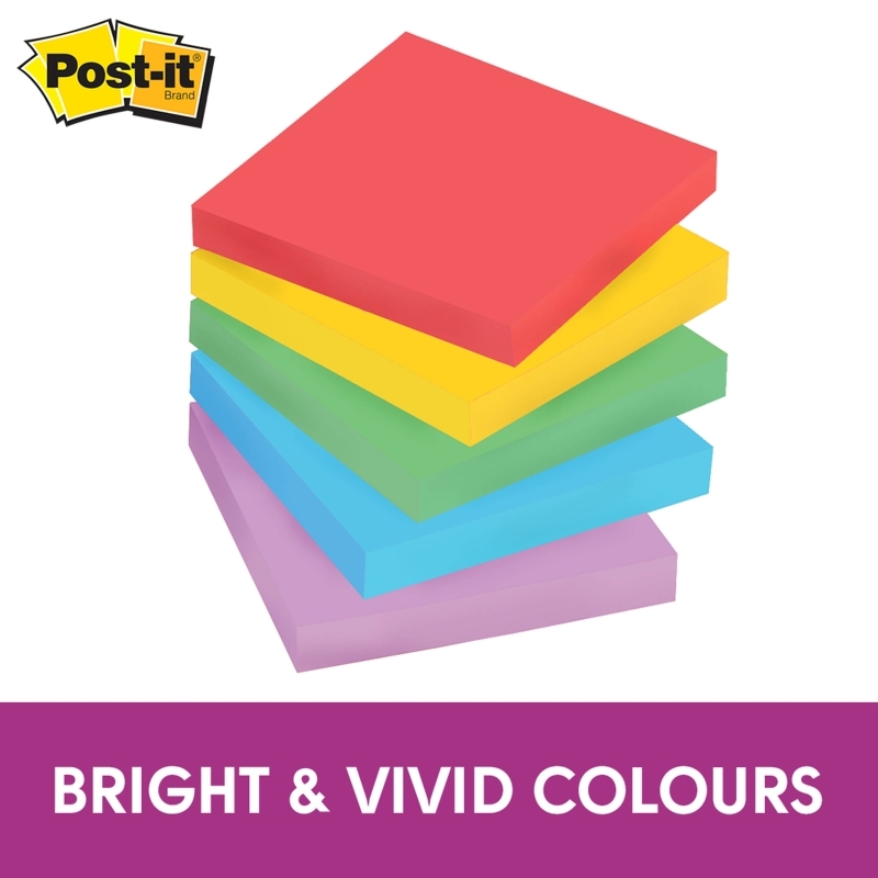 Post-It Super Sticky Pop-up Notes Marrakesh 76 x 76mm 6-Pack