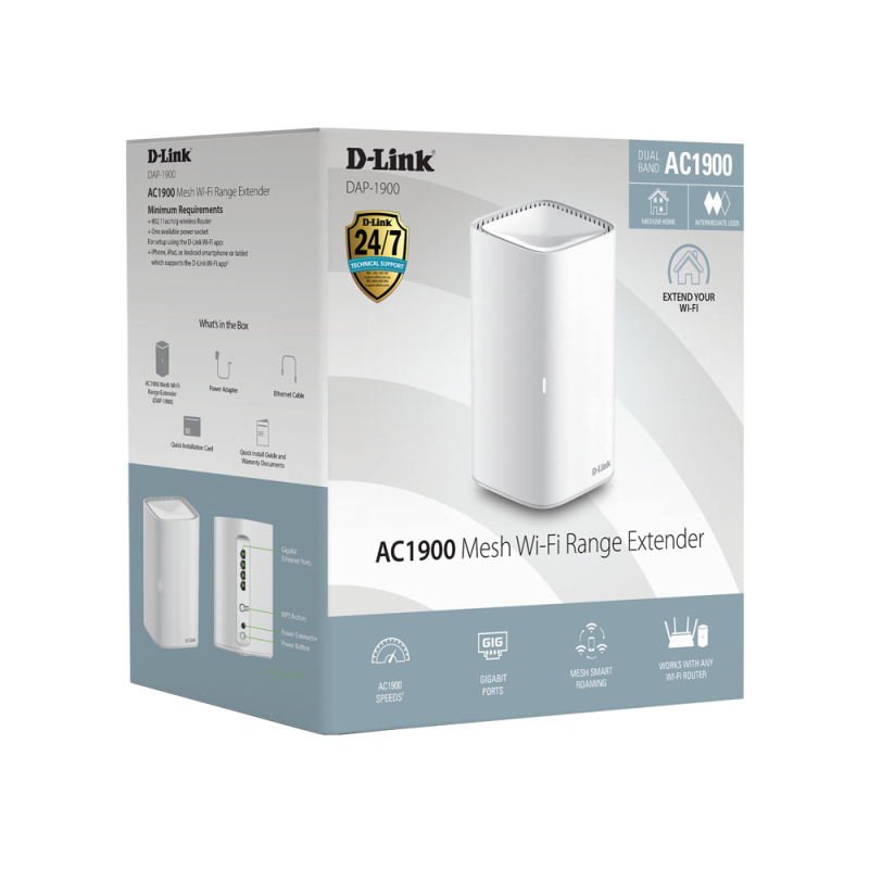 D-Link AC1900 Mesh Wi-Fi Range Extender