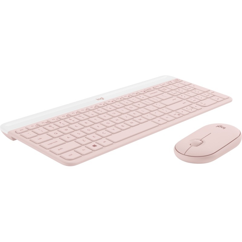 Logitech MK470 Slim Wireless Keyboard & Mouse Combo - Rose