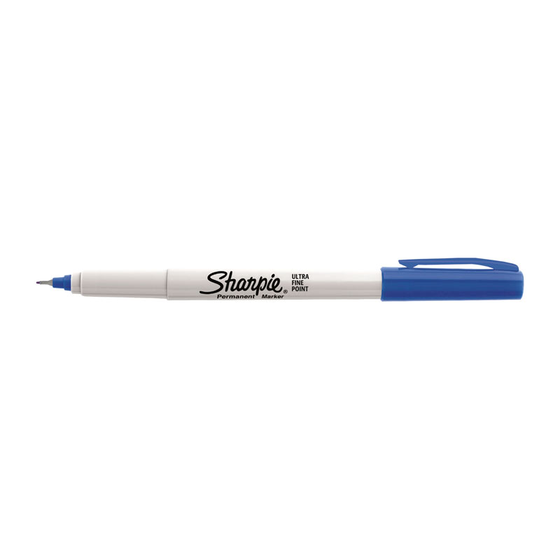 Sharpie Ultra Fine Point Permanent Marker Blue - Box of 12