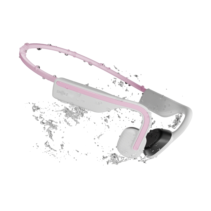 SHOKZ OpenMove Bone Conduction Sports Bluetooth Headphones - Pink