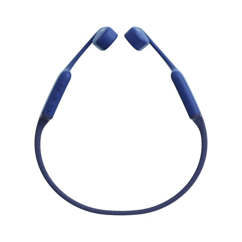 SHOKZ OpenSwim Bone Conduction Swimming MP3 Player - Blue