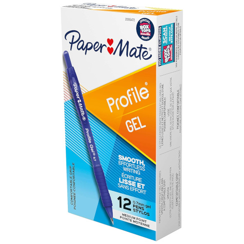 Paper Mate Profile Ballpoint Pen 0.7mm Blue - Box of 12