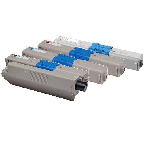 10 Pack Oki Compatible 44973545-8 Toner Cartridges