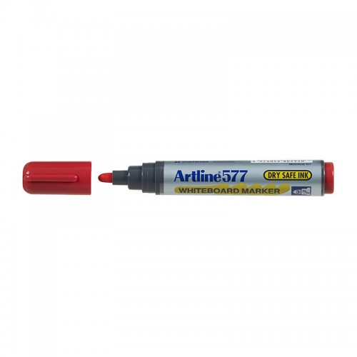 Artline 577 Whiteboard Marker Red - Box of 12