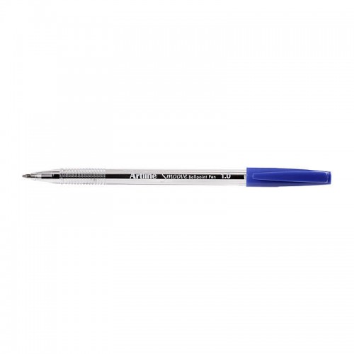 Artline Smoove Ballpoint Pen Medium Blue - Box of 12