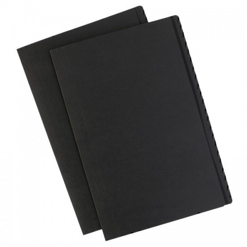 Avery Foolscap Manilla Folders Matt Black - Pack of 10