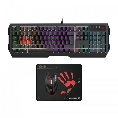 Bloody B1700 Gaming Desktop Combo - Keyboard / Mouse / Mousepad